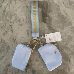 Brand new with tags Lululemon dual pouch keychain